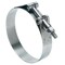 B & K Ideal Tridon Tridon 1-3/4 in. 2 in. 175 Silver Hose Clamp With Tongue Bridge Stainless Steel Band T- 300100175553 - alternate 1
